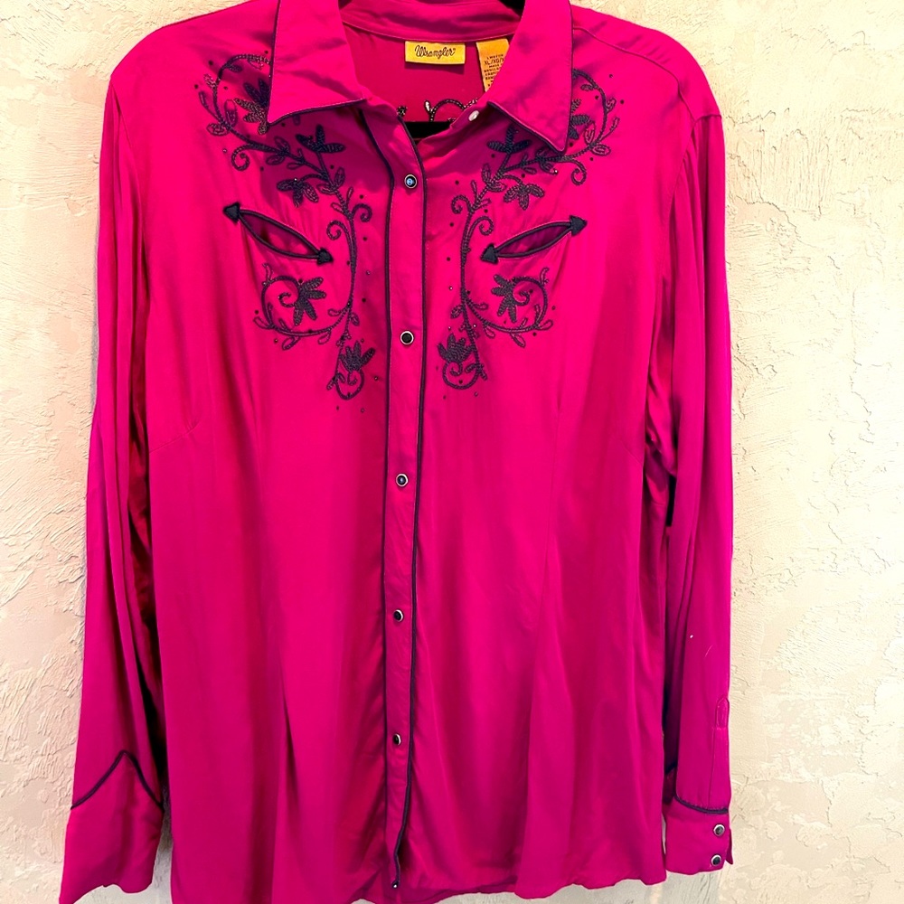 Vintage wrangler button down